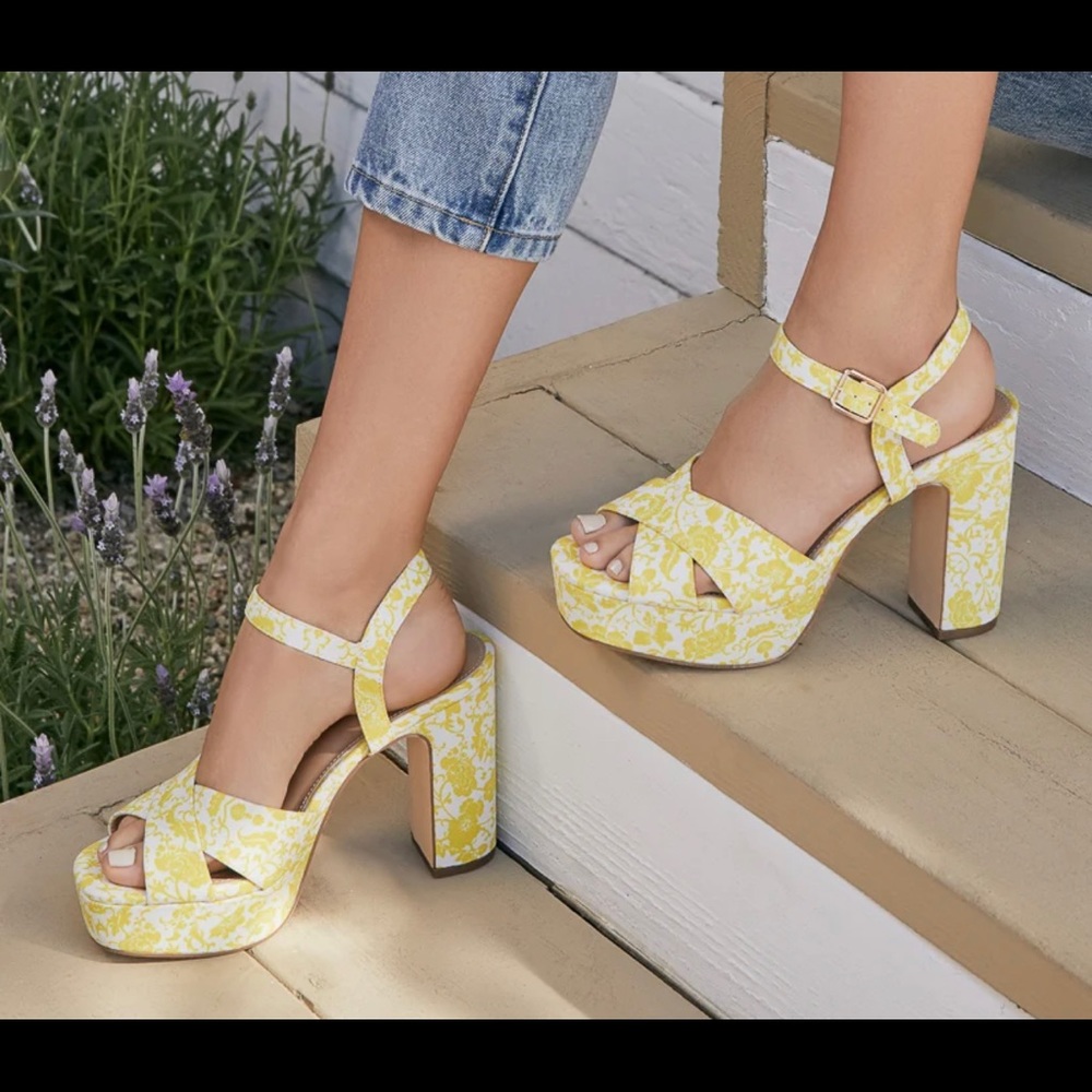 Spring sandal heels